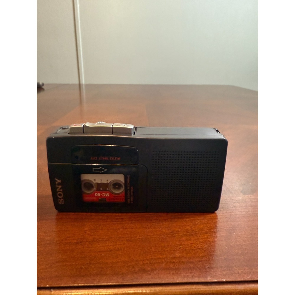 Vintage Sony Microcassette Recorder Auto Shut Off Voice Recorder‎